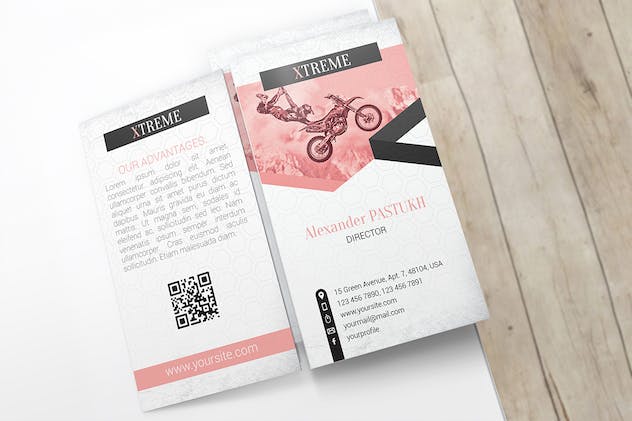 fourth preview of 'Premium Business Card Mockups  Free Download'