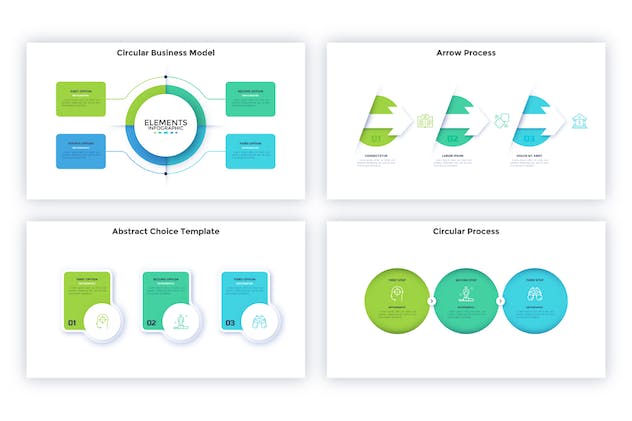fourth preview of 'Premium 20 Infographic Template V.12  Free Download'