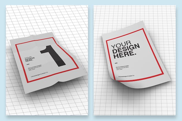 fourth preview of 'Premium Paper Mockups  Free Download'