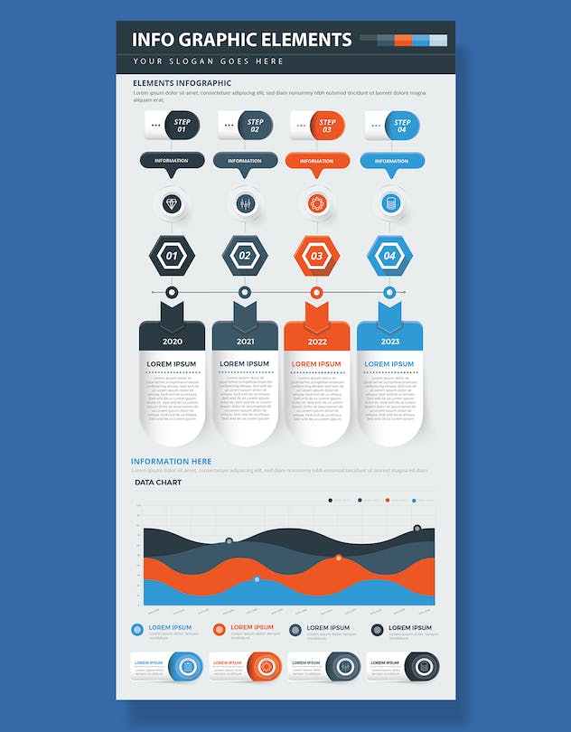 second preview of 'Premium Infographic Elements Design  Free Download'