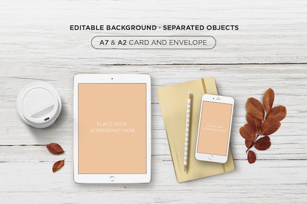 fourth preview of 'Premium White iPad Mockups  Free Download'