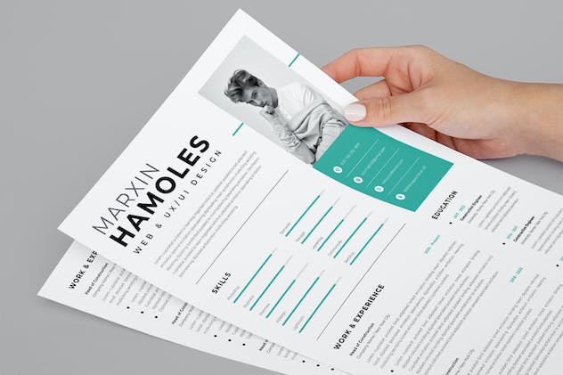 second preview of 'Premium Curriculum Vitae Template  Free Download'