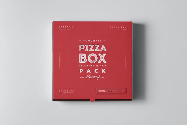 second preview of 'Premium 27 Pizza Box Mock Up  Free Download'