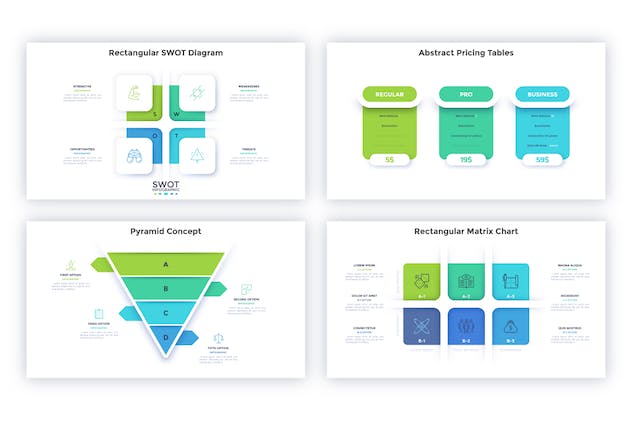 fourth preview of 'Premium 20 Infographic Templates v.13  Free Download'