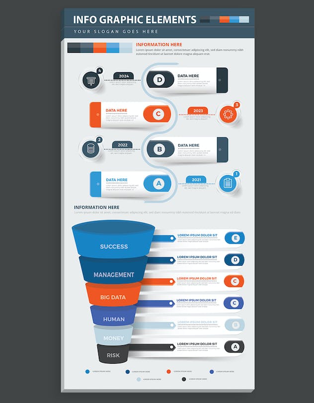 fourth preview of 'Premium Infographic Elements Design  Free Download'