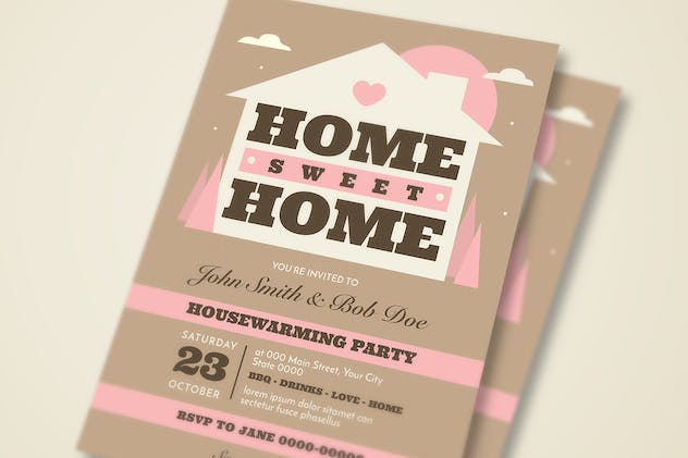 second preview of 'Premium House Warming Invitation/Flyer  Free Download'