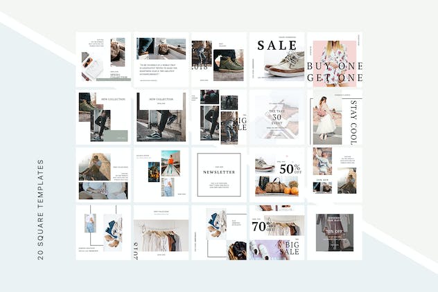 second preview of 'Premium Modern Instagram Social Media Pack  Free Download'