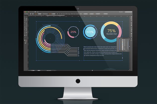 fourth preview of 'Premium Presentation Infographic Template  Free Download'