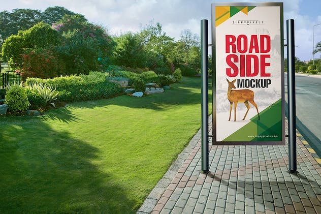 third preview of 'Premium Roadside Billboard Mockups  Free Download'