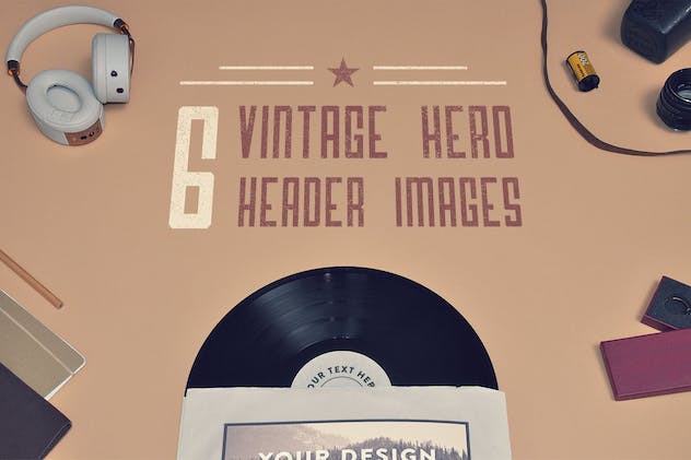 second preview of 'Premium Vinage Hero Header Images  Free Download'