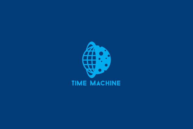second preview of 'Premium Time Machine Logo Template  Free Download'