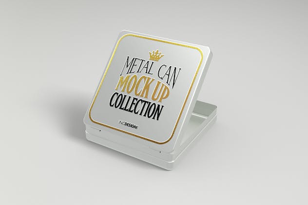 second preview of 'Premium Vol 2 Metal Can Mockup Collection  Free Download'