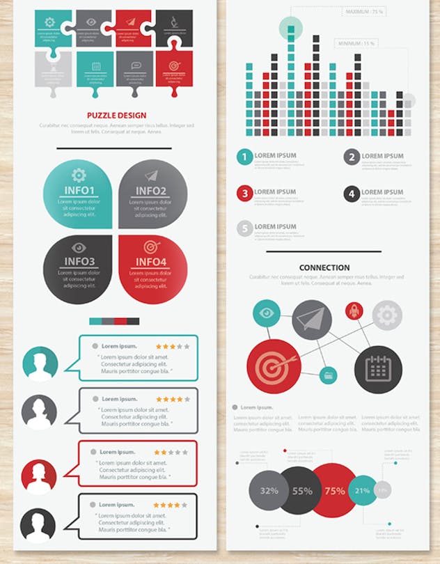 fourth preview of 'Premium Big Infographic Elements Design  Free Download'