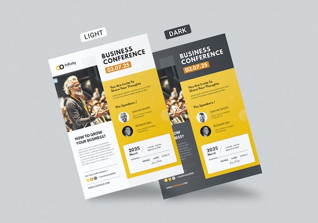 fourth preview of 'Premium Event Business Conference Flyer  Free Download'