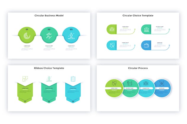 third preview of 'Premium 20 Infographic Templates v.13  Free Download'