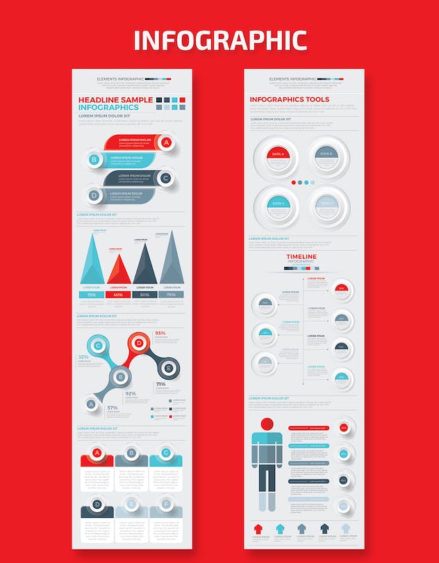fourth preview of 'Premium Big Infographics Elements Design   Free Download'