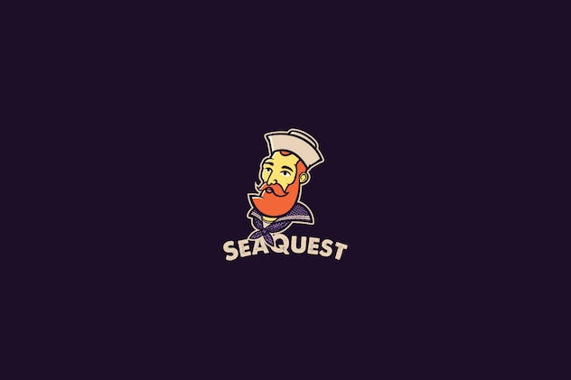 third preview of 'Premium Seaquest Logo Template  Free Download'