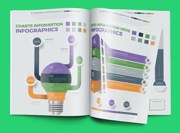 third preview of 'Premium Infographic Tool Design  Free Download'