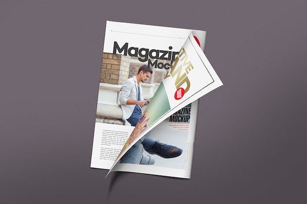 third preview of 'Premium Versatile Magazine Mockups  Free Download'