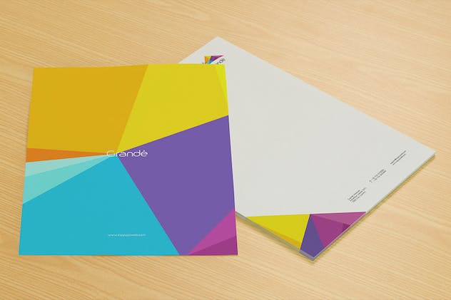 third preview of 'Premium Office Stationery Branding Mockups  Free Download'