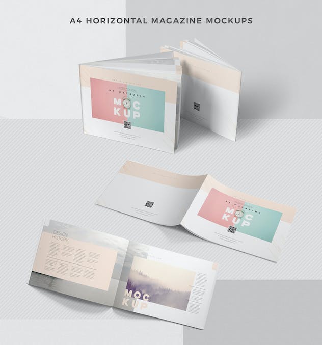 third preview of 'Premium 43 Magazine Mockups Bundle  Free Download'