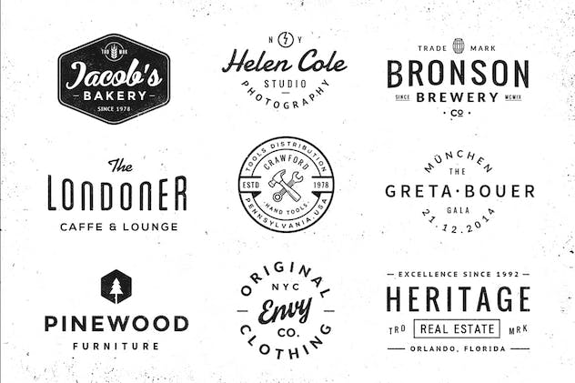 third preview of 'Premium 10 Logo & Badge Templates Vol. 3  Free Download'