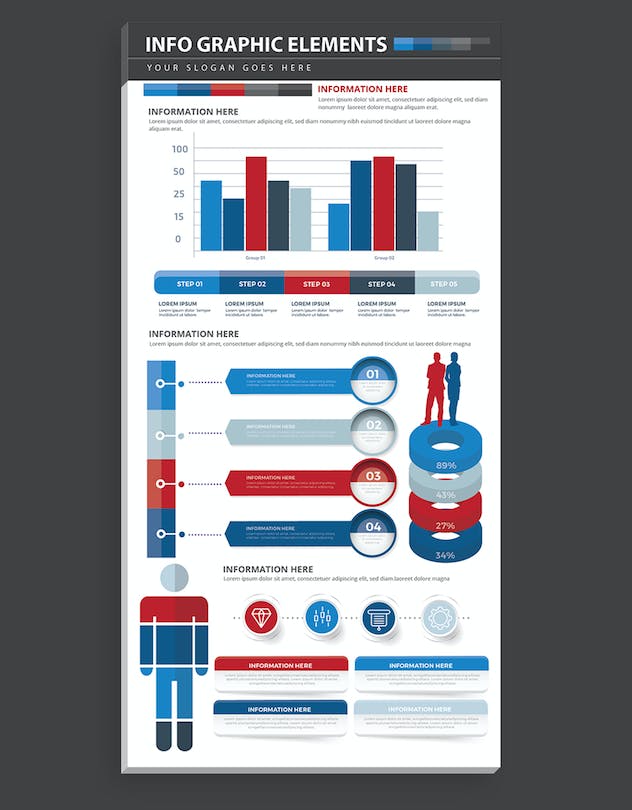 fourth preview of 'Premium Infographic Elements  Free Download'
