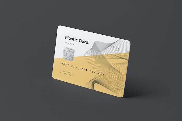 second preview of 'Premium Plastic Card Mock-Up 2  Free Download'