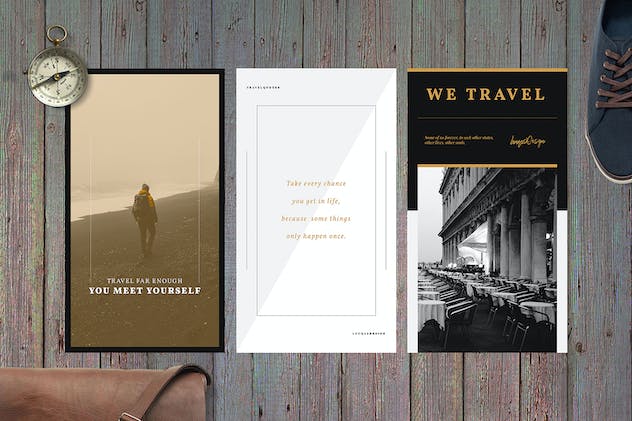 second preview of 'Premium Travel Social Media Template Pack  Free Download'