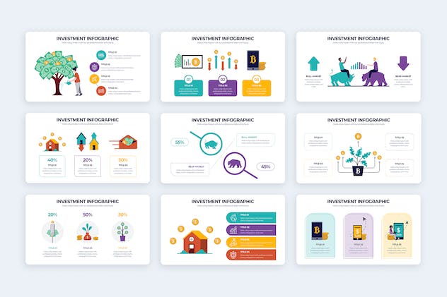 second preview of 'Premium Business Investment Infographics  Free Download'