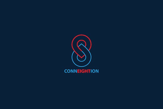 third preview of 'Premium Conneightion Logo Template  Free Download'