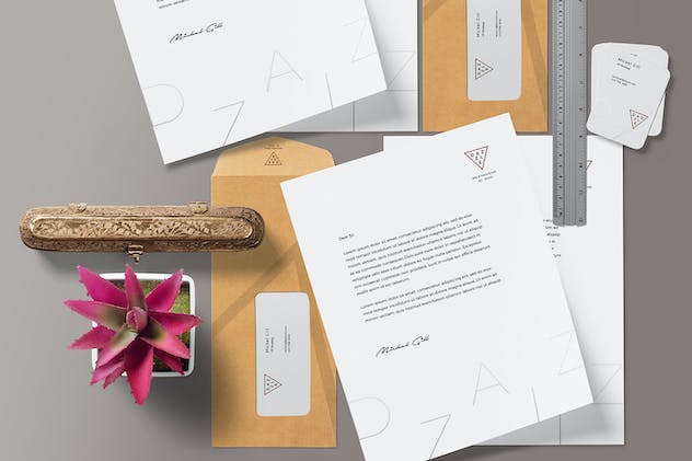second preview of 'Premium Stationery Mockup Scenes  Free Download'