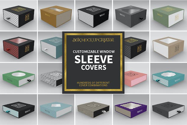 fourth preview of 'Premium Box Mockup Creator – Square Box Edition  Free Download'