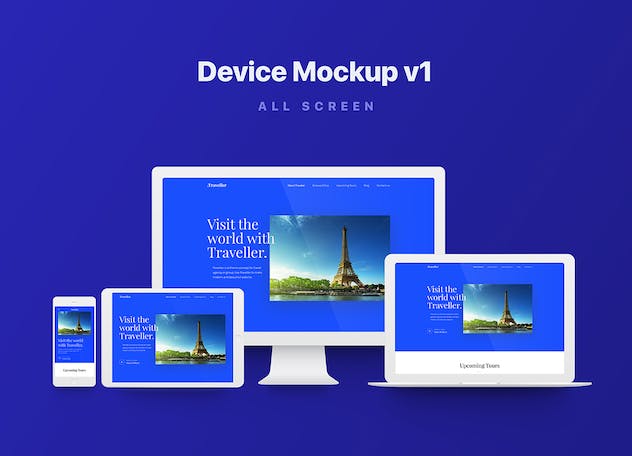 third preview of 'Premium Responsive Device Mockup 1.0  Free Download'