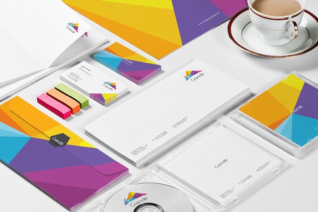 fourth preview of 'Premium Stationery Mockup Set  Free Download'