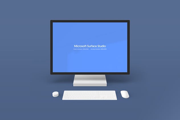 fourth preview of 'Premium  Microsoft Surface Studio Mockups V.2 – Photoshop  Free Download'