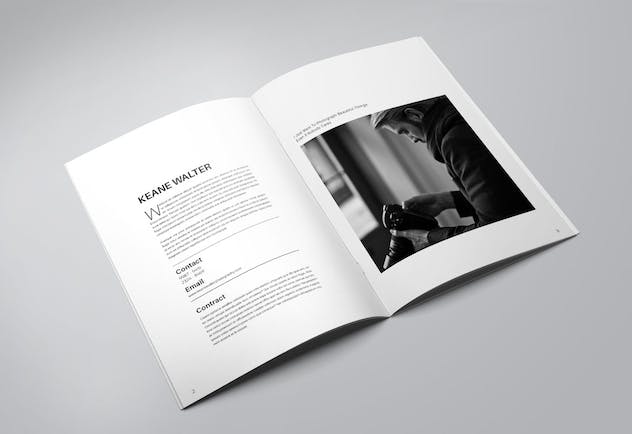 second preview of 'Premium Photography Portfolio Template  Free Download'