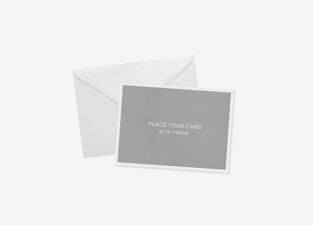 fourth preview of 'Premium Invitation Card Mockup  Free Download'