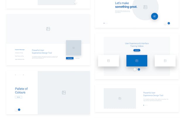 fourth preview of 'Premium Wedot Wireframe UI Kit  Free Download'