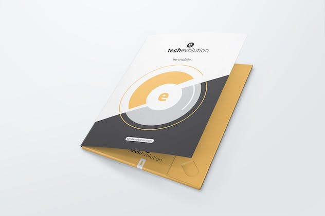 second preview of 'Premium Paper Folder Mockups  Free Download'