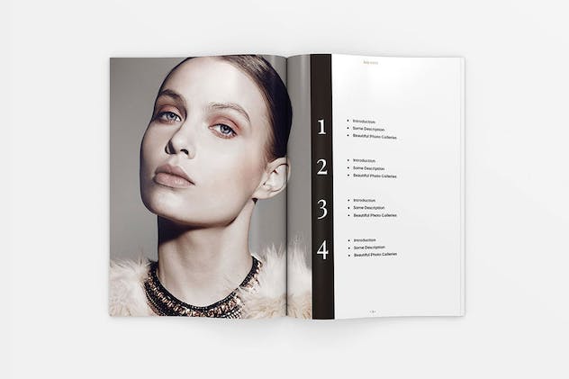 third preview of 'Premium Vela Magazine Template  Free Download'