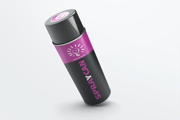second preview of 'Premium Spray Bottle Mockup  Free Download'