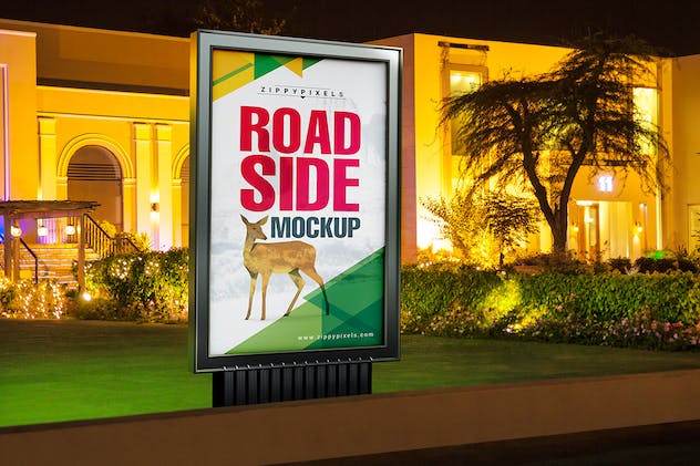 fourth preview of 'Premium Roadside Billboard Mockups  Free Download'