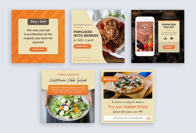third preview of 'Premium Food Banners  Free Download'