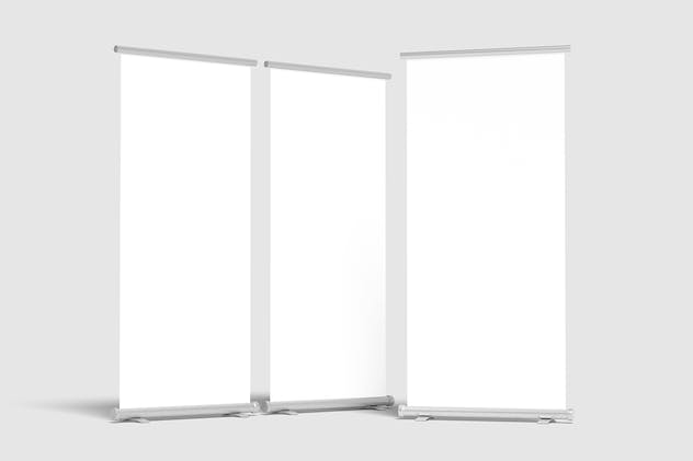 fourth preview of 'Premium Stand Banner Mockup  Free Download'