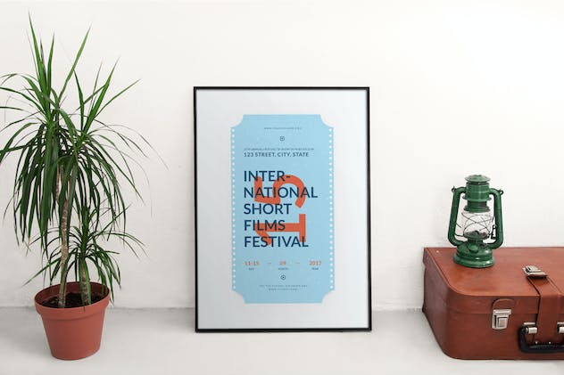 fourth preview of 'Premium Film Festival Flyer and Poster Template  Free Download'