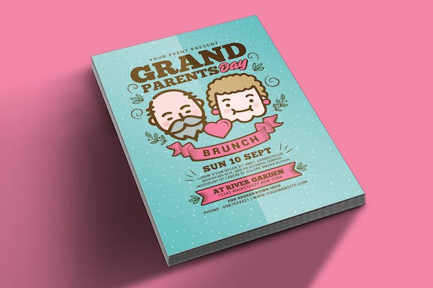 fourth preview of 'Premium Grandparents Day Brunch  Free Download'