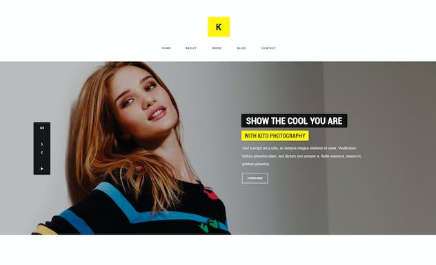 third preview of 'Premium Kito Photography PSD Template  Free Download'