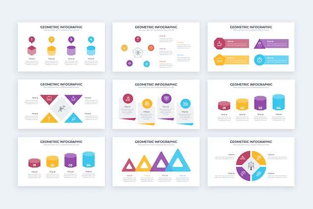 second preview of 'Premium Business Geometric Illustrator Infographics  Free Download'