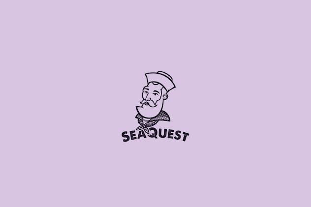 second preview of 'Premium Seaquest Logo Template  Free Download'